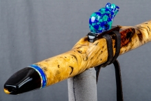 Katalox Burl Native American Flute, Minor, High C-5, #O4A (14)